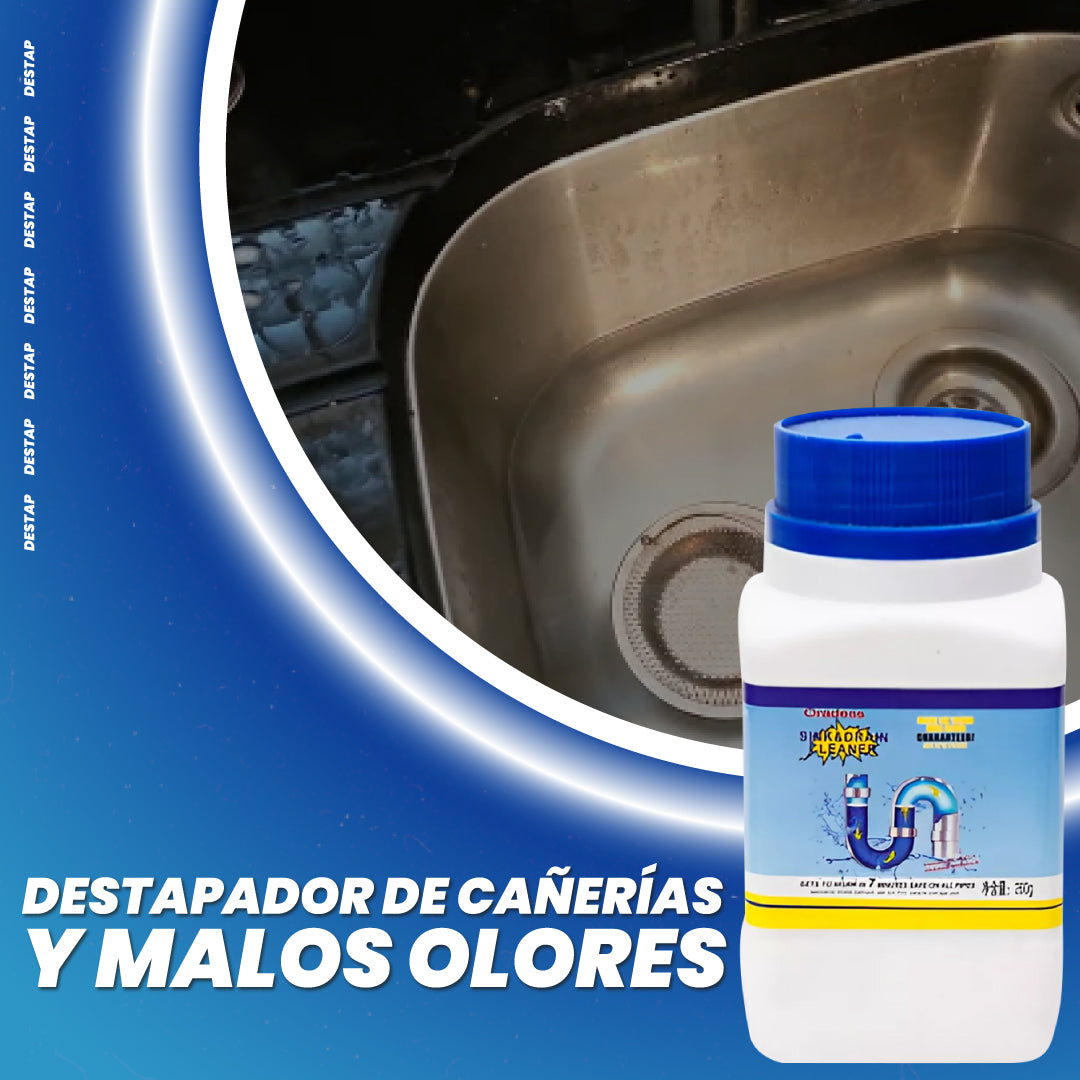 Destapador de cañerías y malos olores - Destap™