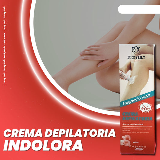 Crema depilatoria indolora - Lucky Hair™