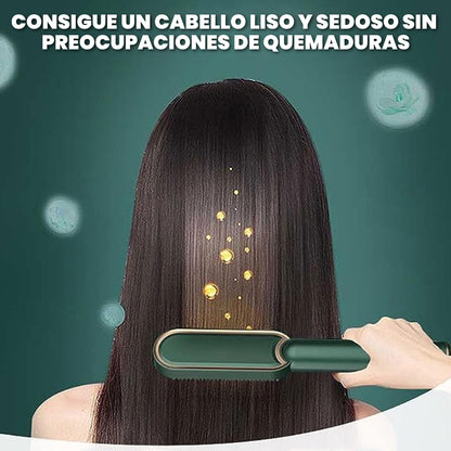 Cepillo alisador anti quemaduras - Hair Liss™