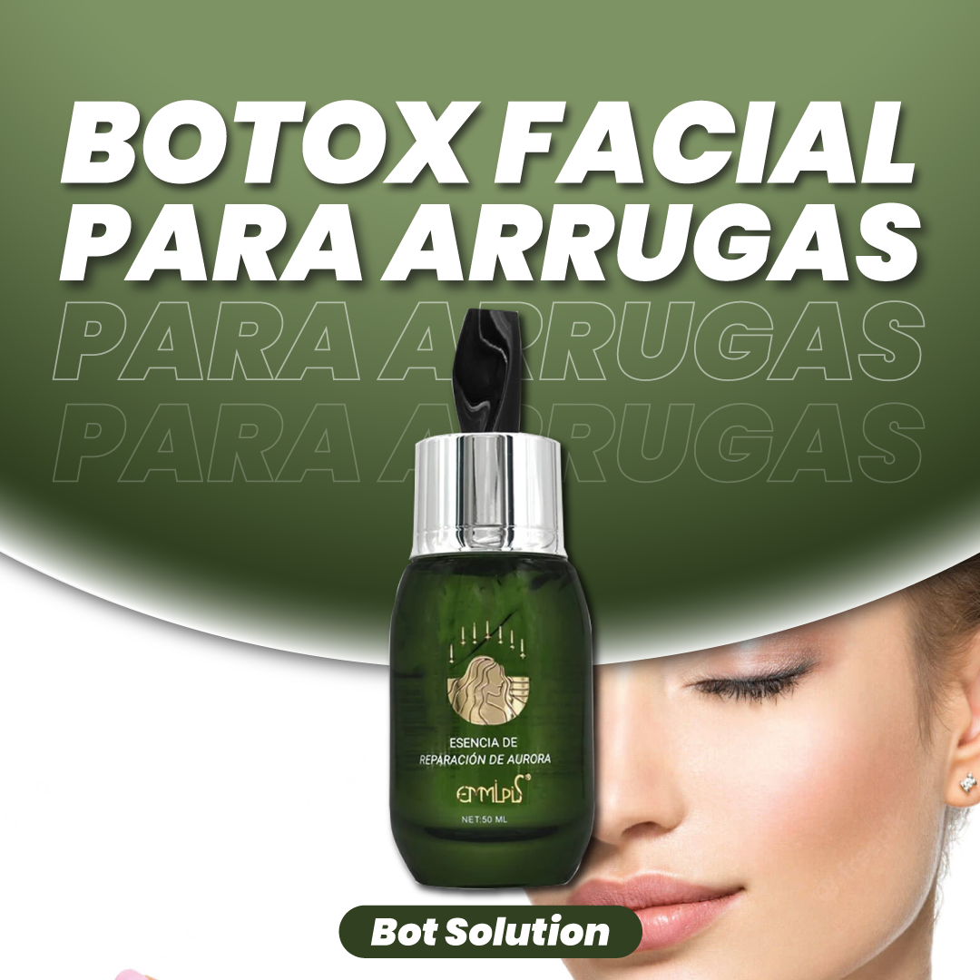 Botox facial para arrugas - Bot Solution™