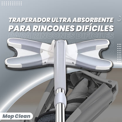 Trapeador ultra absorbente para rincones difíciles - Clean Mop™