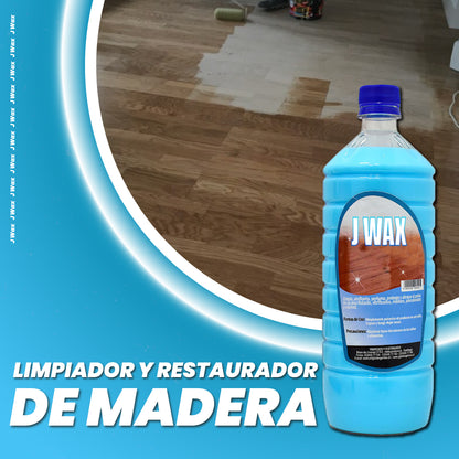 Limpiador y restaurador de madera - J Wax™