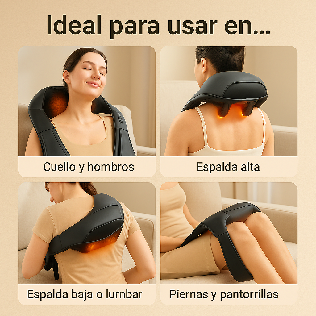 Masajeador corporal con calefactor - Kinetic Pro