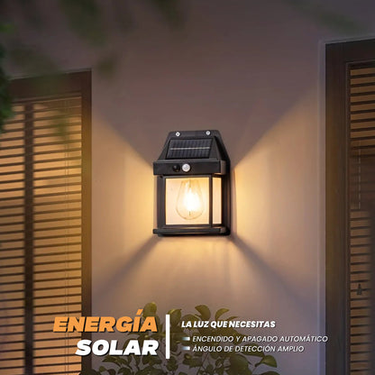 Foco solar para exterior con sensor de movimiento - Lighting™