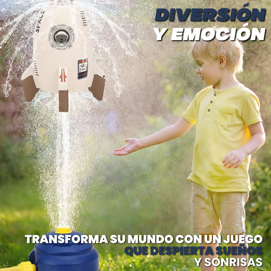 Cohete de agua volador  - AstroFun™