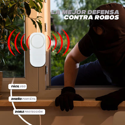 Pack de 2 Alarmas de seguridad anti-robo - Home Secure™