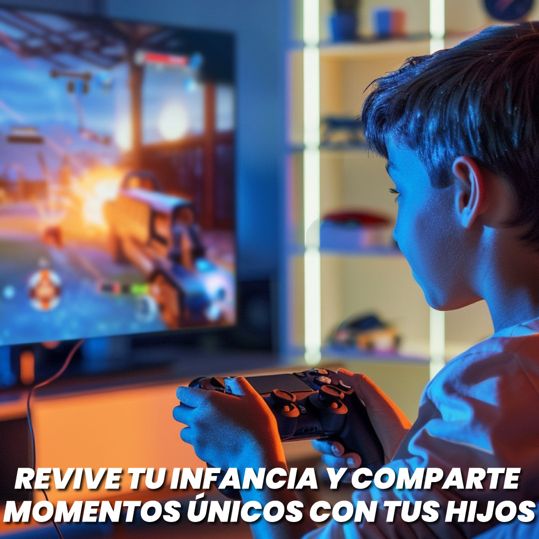 Consola vintage con más de 1000 videojuegos - Classics Gamer™