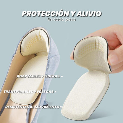 2 pares de almohadillas para heridas en los talones - Foot Comfort™