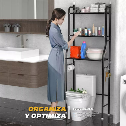 Estante organizador para baños y zonas de ropas - Tidybath™