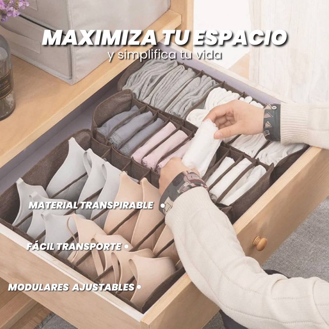 Organizadores para closet y cajones - Ordery™