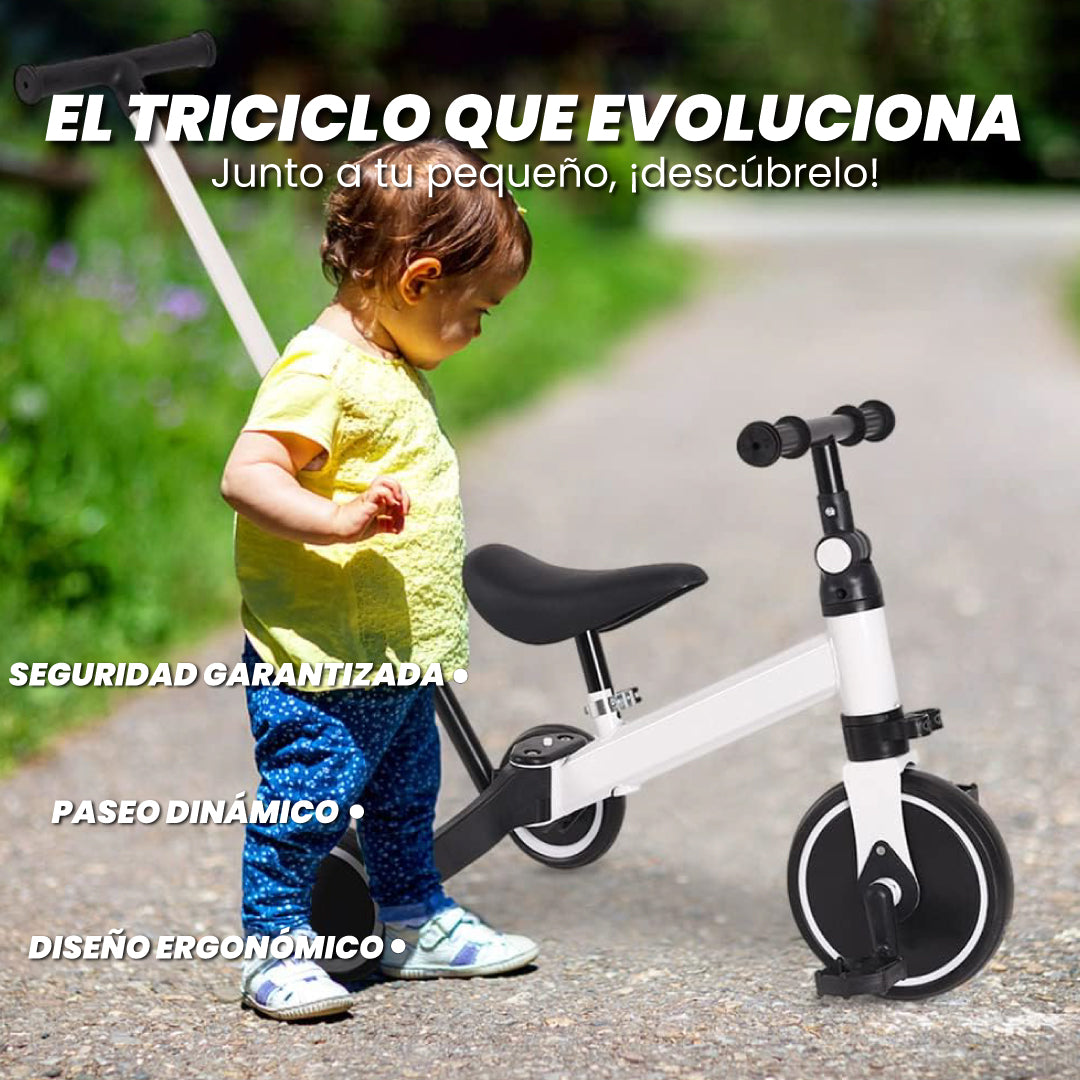 Triciclo multifuncional 2 en 1 - FlexiBike™