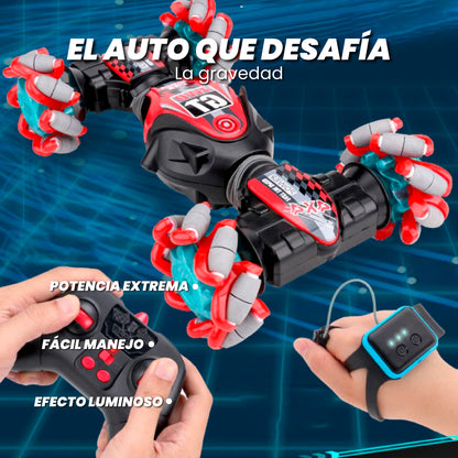 Auto acrobático LED con control de mano - Flash Racer™