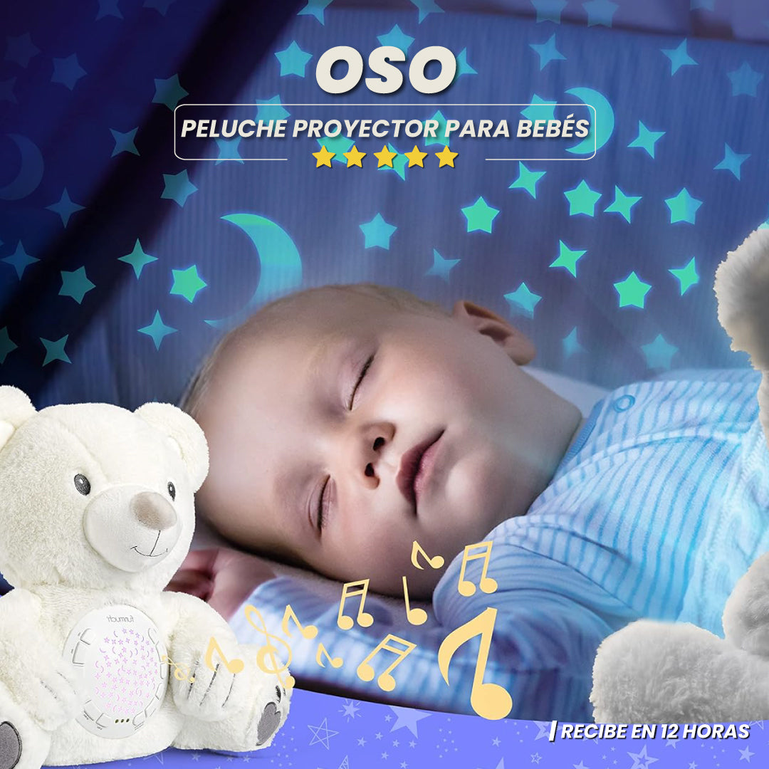 Peluche proyector para bebés -Baby Calm™