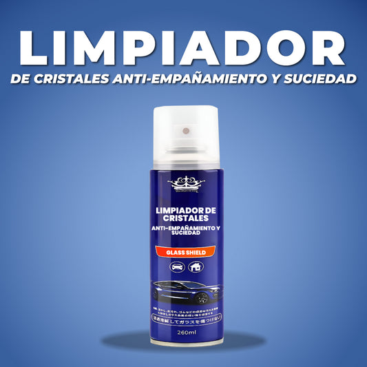 Limpiador de cristales anti-empañamiento y suciedad - Glass Shield™