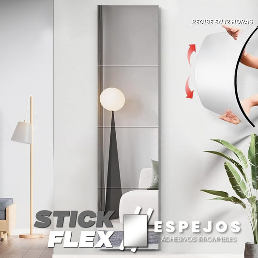 Espejos adhesivos irrompibles - Stick Flex™
