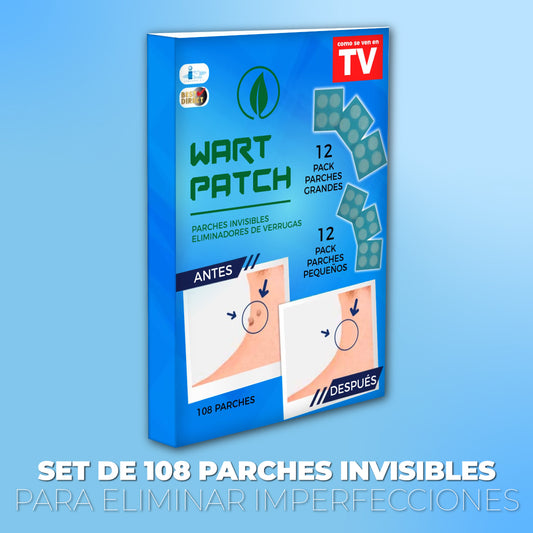 Set de 108 Parches invisibles para eliminar imperfecciones - Wart Patches™