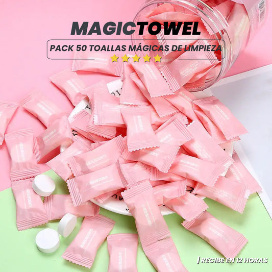 Pack 50 Toallas mágicas de limpieza - MagicTowel™