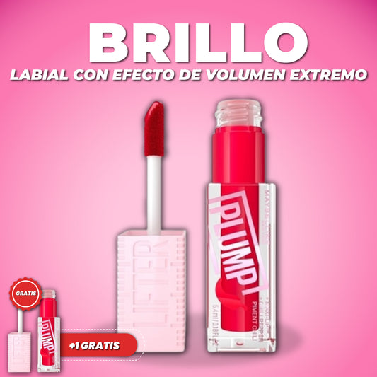 Brillo labial con efecto de volumen extremo + 1 GRATIS - Kiss Gloss™