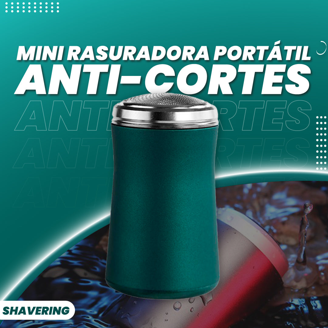 Mini rasuradora portátil anti-cortes - Shavering™