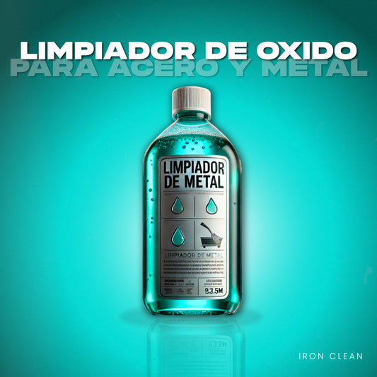 Limpiador de óxido para acero y metal - Iron Clean™