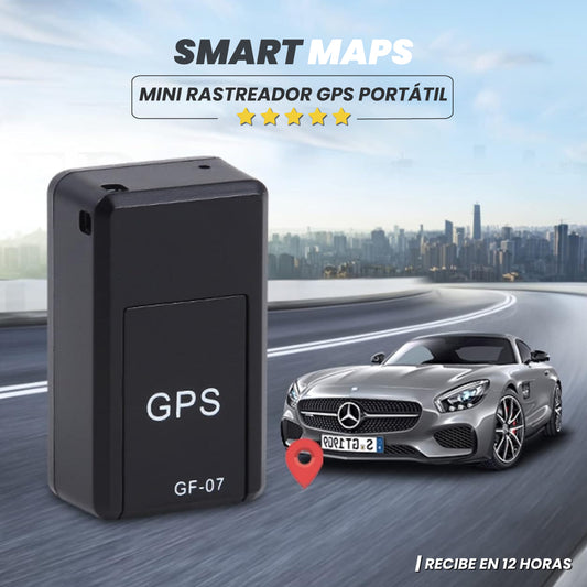Mini rastreador GPS portátil - Smart maps™