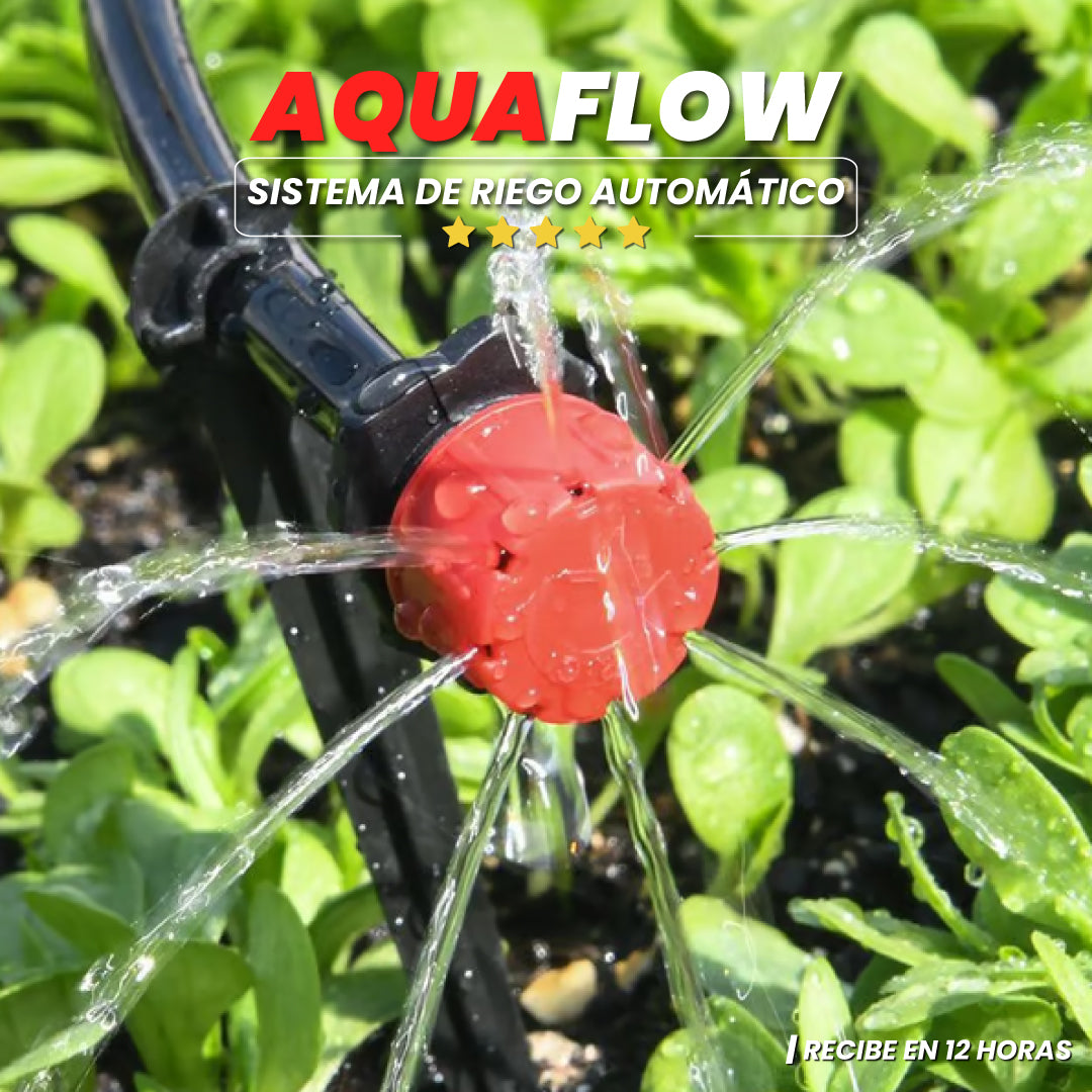 Sistema de riego automático - AquaFlow™