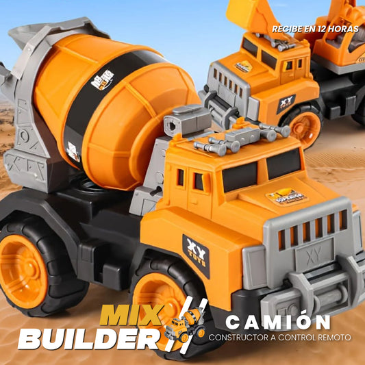 Camión constructor a control remoto - MixBuilder™