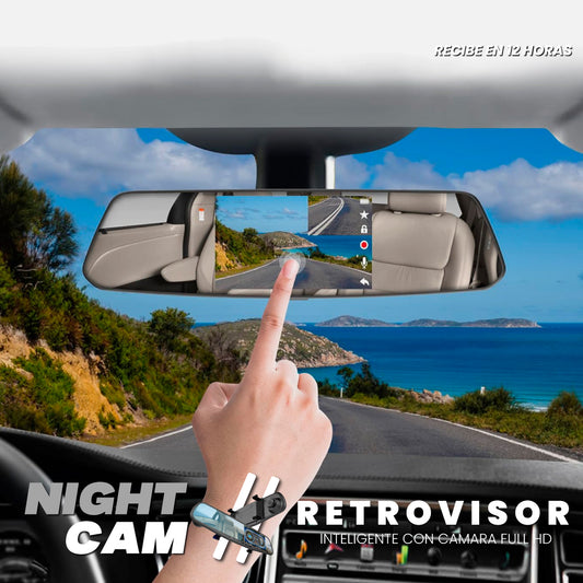 Retrovisor inteligente con camara Full HD - NightCam™
