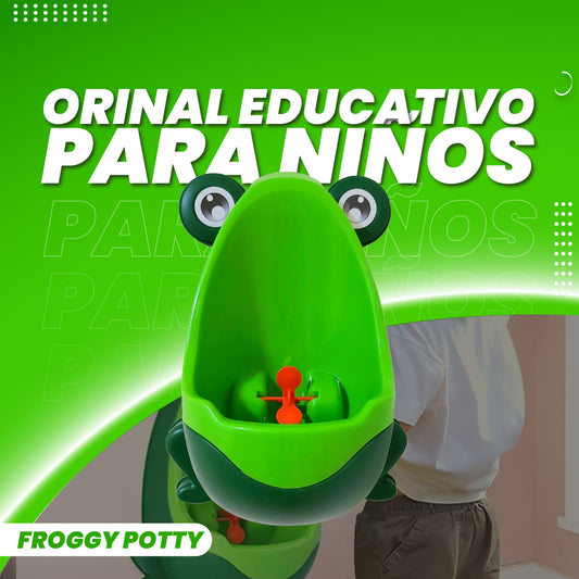 Orinal educativo para niños - Froggy Potty™