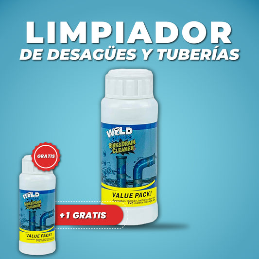 Limpiador de desagües y tuberías + 1  GRATIS - Drain Max™