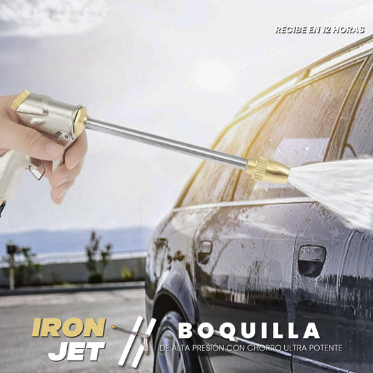 Boquilla de alta presión con chorro ultra potente- Iron Jet™