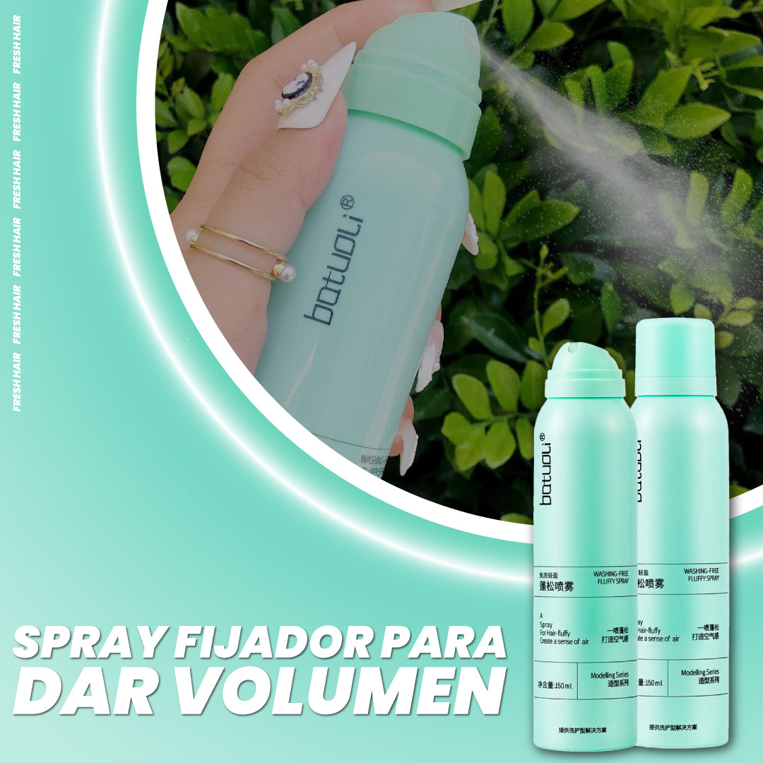 Spray fijador para dar volumen - Fresh Hair™