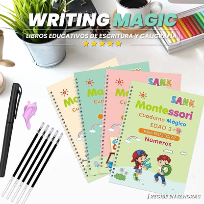 Libros educativos de escritura y caligrafía - Writing Magic™