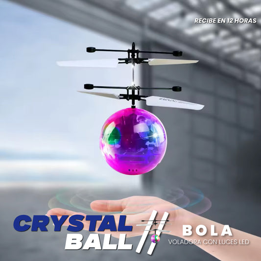 Juguete volador con luces LED - Crystal Ball™