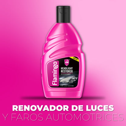 Renovador de luces y faros automotrices - Crystal View™