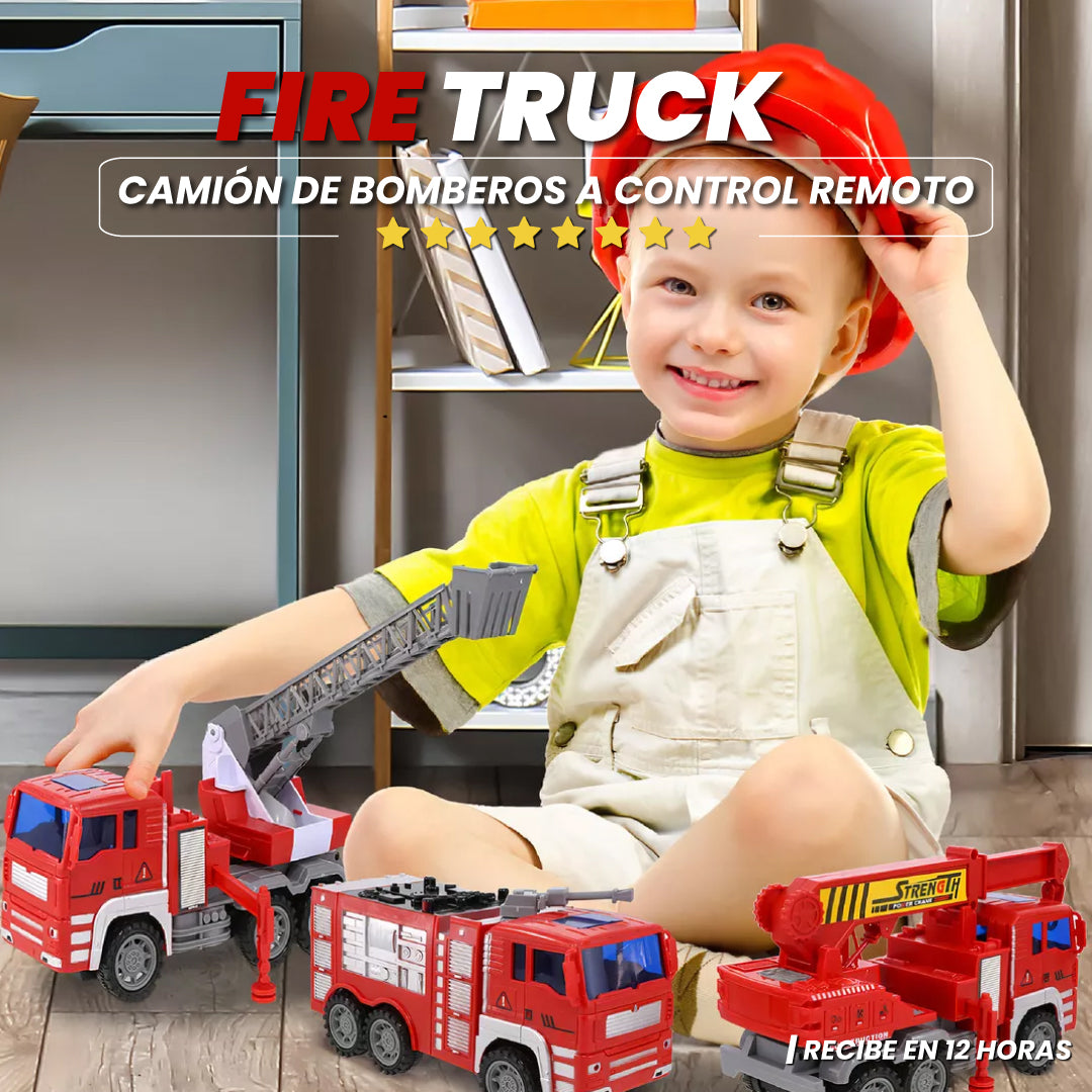 Camión de bomberos a control remoto - Fire Truck™