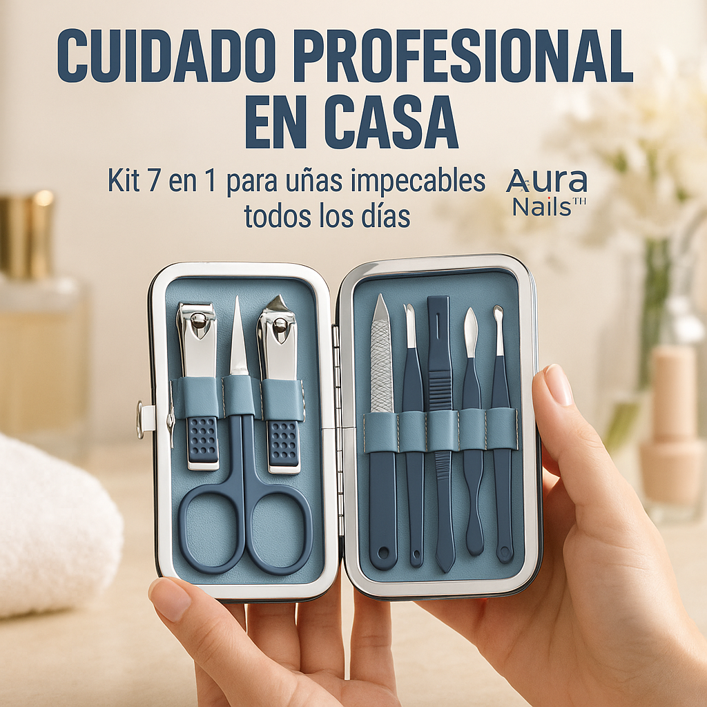 Mini kit para el cuidado de las uñas - Aura Nails