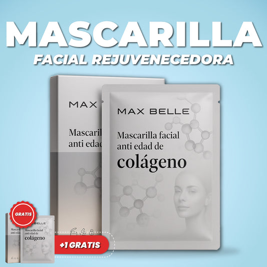 Mascarilla facial rejuvenecedora  + 1  GRATIS - Collagen Renew™