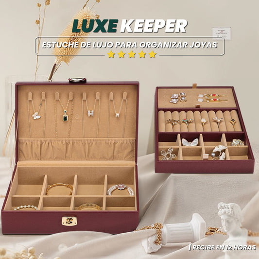 Estuche de lujo para organizar joyas - Luxe Keeper™