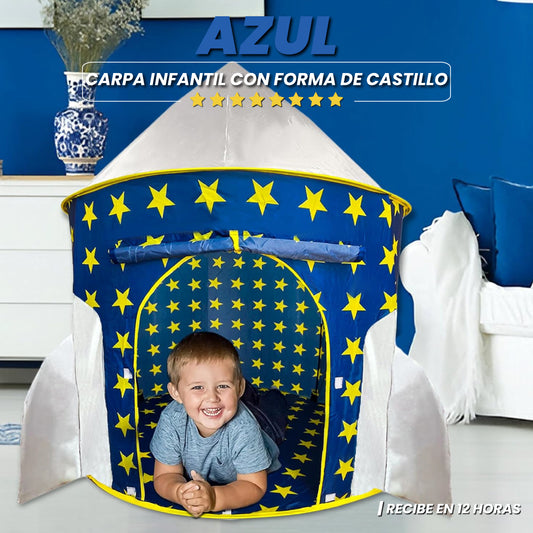 Carpa infantil con forma de castillo  - Fantasy Castle™