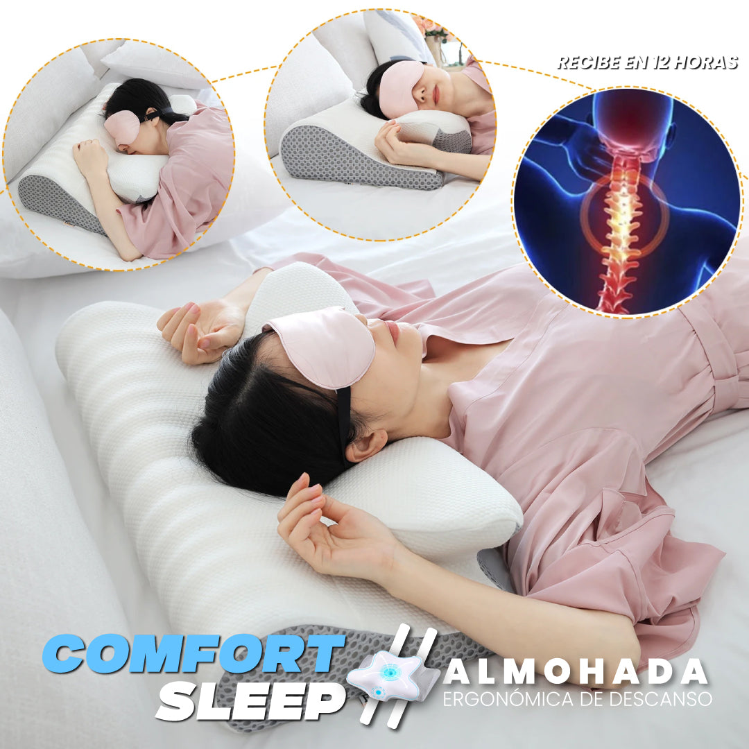 Almohada ergonómica de descanso - Comfort Sleep™