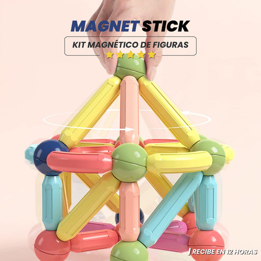 Kit magnético de figuras - Magnet Stick™