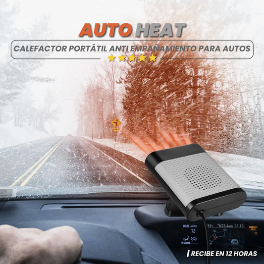 Calefactor portátil anti empañamiento para autos - Auto Heat™