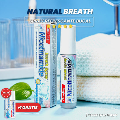 Spray refrescante bucal + 1 GRATIS - Natural Breath™