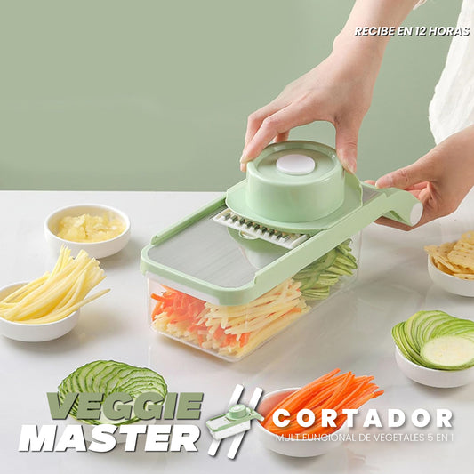 Cortador multifuncional de vegetales 5 en 1 - VeggieMaster™