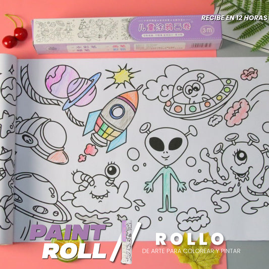 Rollo de arte para colorear y pintar - Paint Roll™