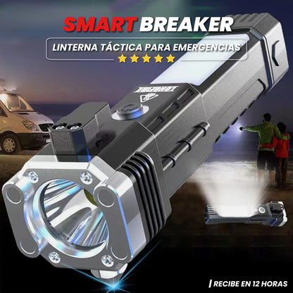 Linterna táctica para emergencias - Smart Breaker™