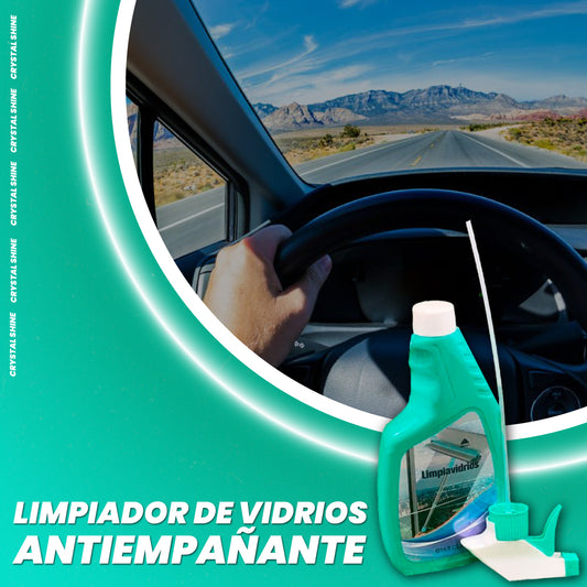 Limpiador de vidrios antiempañante - Crystal Shine™