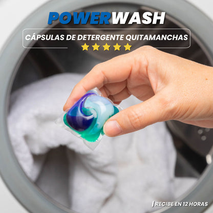 Cápsulas de detergente quitamanchas  - PowerWash™