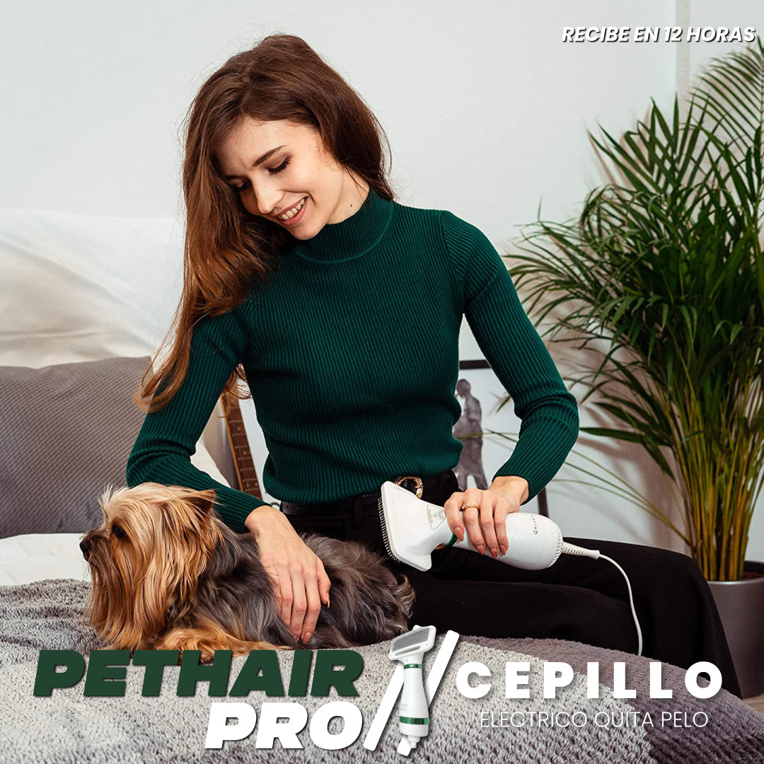 Cepillo eléctrico quita pelo  - PetHair Pro™